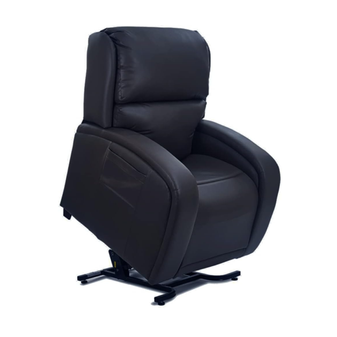 Golden Tech EZ Sleeper Assisted Lift Recliner with Twilight & Power Lumbar - Black Onyx